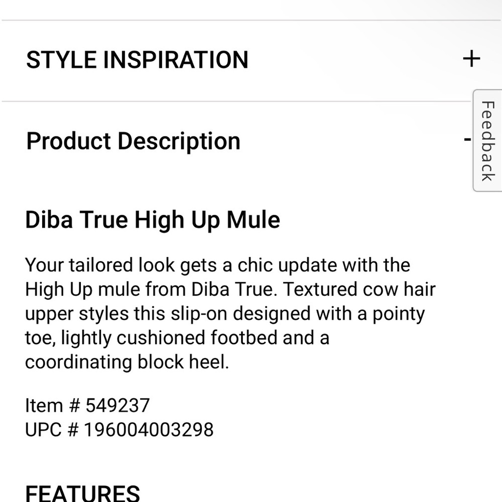 Diba True High Up Pony Hair Mule in Black Cow Hair Slip Ons Women’s 7.5 - Picture 8 of 11